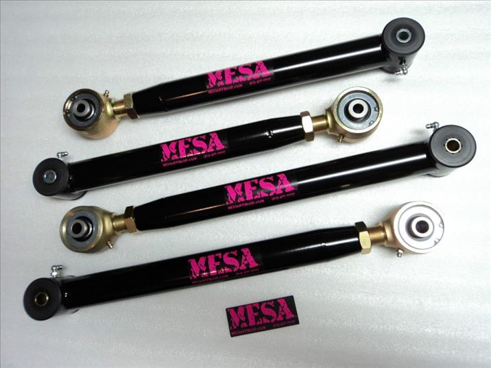 1994-1999 DODGE RAM ADJUSTABLE FRONT CONTROL TRAILING ARMS KIT 1500 2500 3500